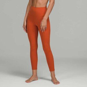 Lululemon Women's Align High-Rise Pant 25” Leggings - Orange